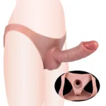 Best Realistic Silicone Penis Pants Wearable Hollow Dildo Sleeve