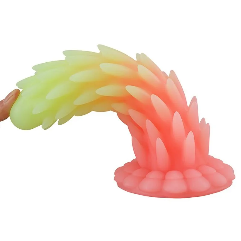 Suction Cup Spiked Butt Plug (1) 6/7.5/9 Inch Suction Cup Spiked Fantasy Butt Plug - Image 5