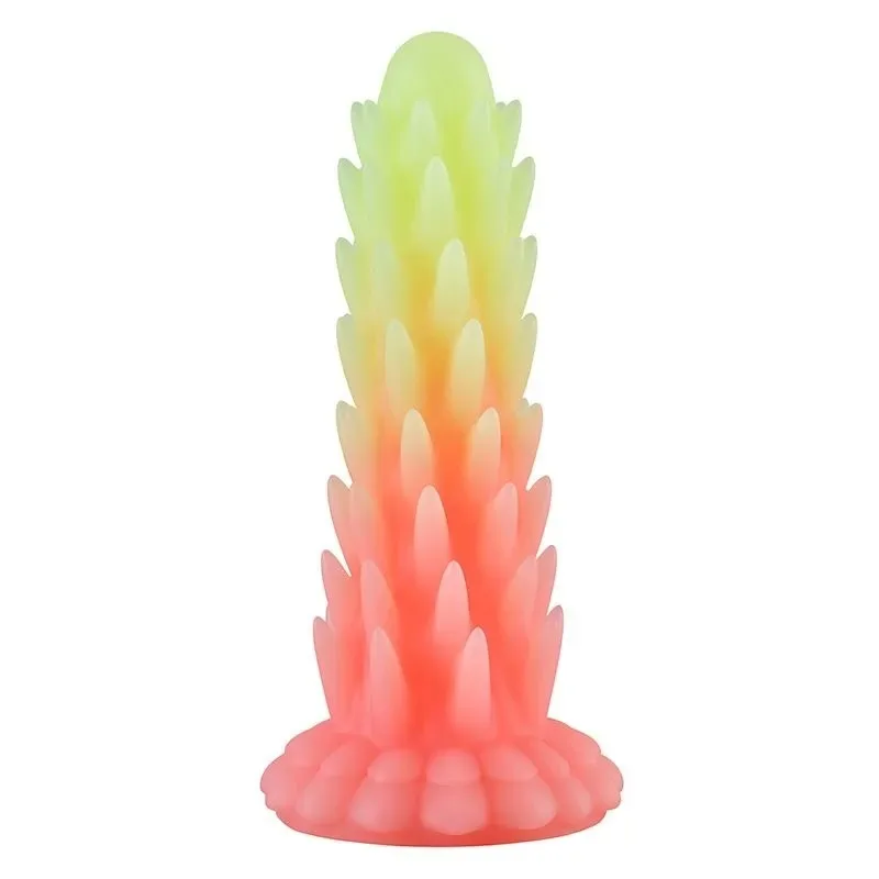 Suction Cup Spiked Butt Plug (3) 6/7.5/9 Inch Suction Cup Spiked Fantasy Butt Plug - Image 1