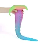 13.5/17.5/22.5 Inch Super Long Soft Glow-In-The-Dark Tentacle Anal Dildo - Image 2