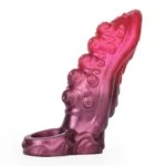 6.2/7 IN Tentacle Cock Sheath Soft Silicone Penis Extender - Image 4