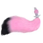 Tail Butt Plug Soft Silicone Knotted Anal Anchor