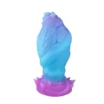 4/6/7.5 Inch Thickness Real Skin Feel Luminous Dragon Egg Butt Plug - Image 2