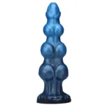 7.5/8.5/10.5 Inch Triple Knots Dildo Silicone Fantasy Anal Plug