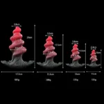 4.5/5.5/6.5/7.5 Inch Wearable Soft Silicone Spiral Groove Butt Plug - Image 2