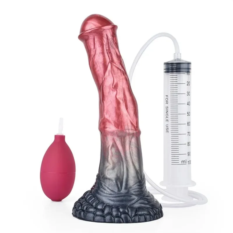 imgi_53_5e58374590709f9d 8.5 Inch Ejaculating Horse Animal Dildo Squirting Sex toy - Image 1
