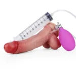 7.2 IN Ejaculating and Inflatable Most Realistic Silicone Dildo - Image 7