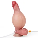 7.2 IN Ejaculating and Inflatable Most Realistic Silicone Dildo - Image 3
