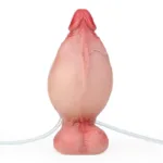 5.7 IN Short Thickness Ejaculating and Inflatable Real Life Dildo - Image 4