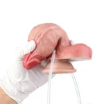 5.7 IN Short Thickness Ejaculating and Inflatable Real Life Dildo - Image 9