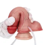 7.2 IN Ejaculating and Inflatable Real Skin Feel Silicone Dildo - Image 7