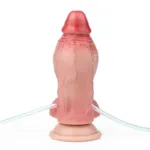 5.7 IN Short Thickness Ejaculating and Inflatable Real Life Dildo - Image 7