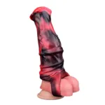6/7.2 IN Vibrating Horse Cock Sleeve Fantasy Silicone Penis Sheath - Image 2