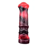 6/7.2 IN Vibrating Horse Cock Sleeve Fantasy Silicone Penis Sheath - Image 6