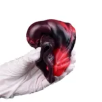 6 IN Remote Control Dragon Cock Sleeve Vibrating Knot Penis Extender - Image 9