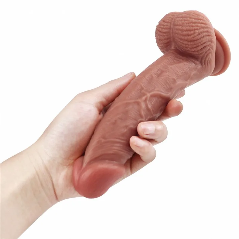 8 IN Life Size Realistic Silicone Dildo (16) 8 IN Life Size Realistic Silicone Dildo - Image 5