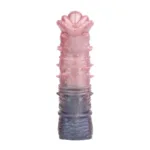 7.5 Inch Spiked Horse Cock Sleeve Fantasy Silicone Penis Extension - Image 4