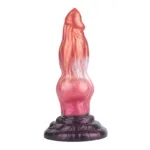 8 Inch Fantasy Dog Knot Dildo Suction Cup Silicone Animal Sex Toy - Image 2