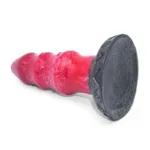7 Inch Liquid Silicone Beaded Anal Dildo Butt Plug - Image 4