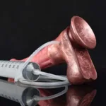 9.5 Inch Ejaculating Horse Dildo Squirting Animal Penis - Image 6